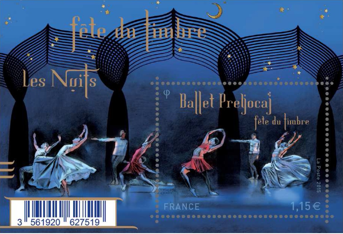 Fête du timbre - Les nuits - Ballet Preljocaj