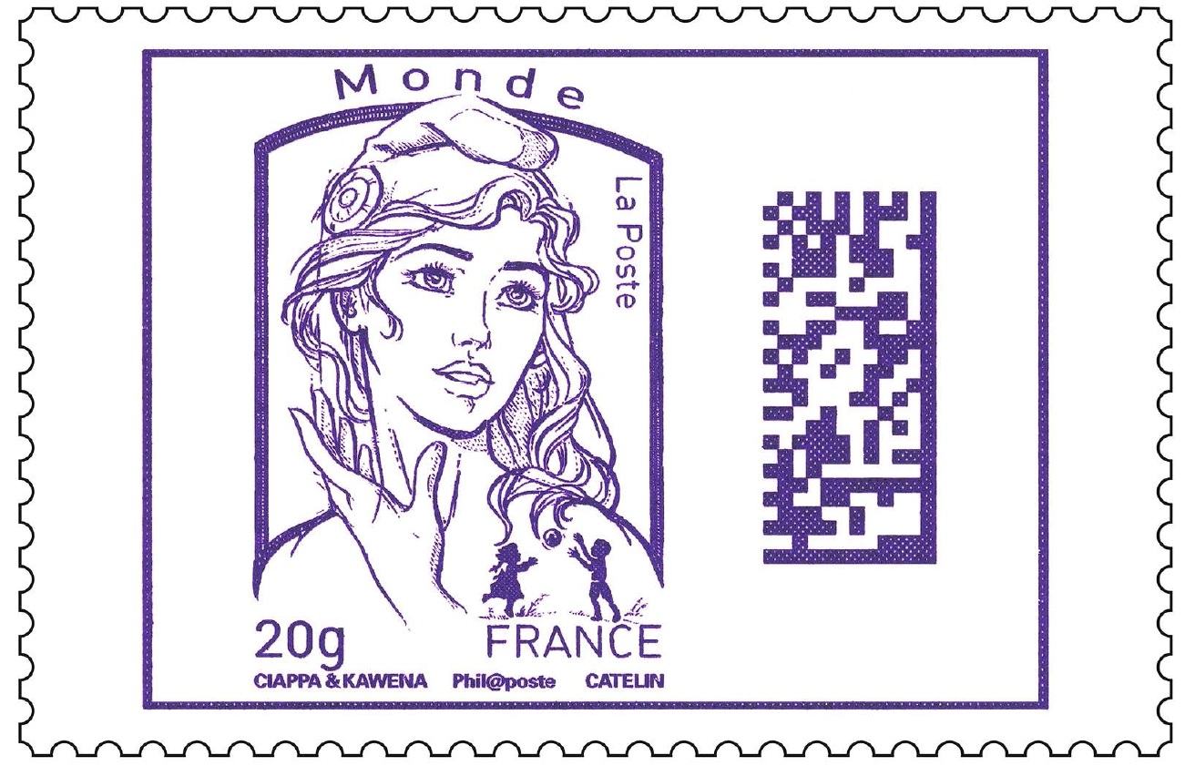 Marianne Monde - Code Datamatrix
