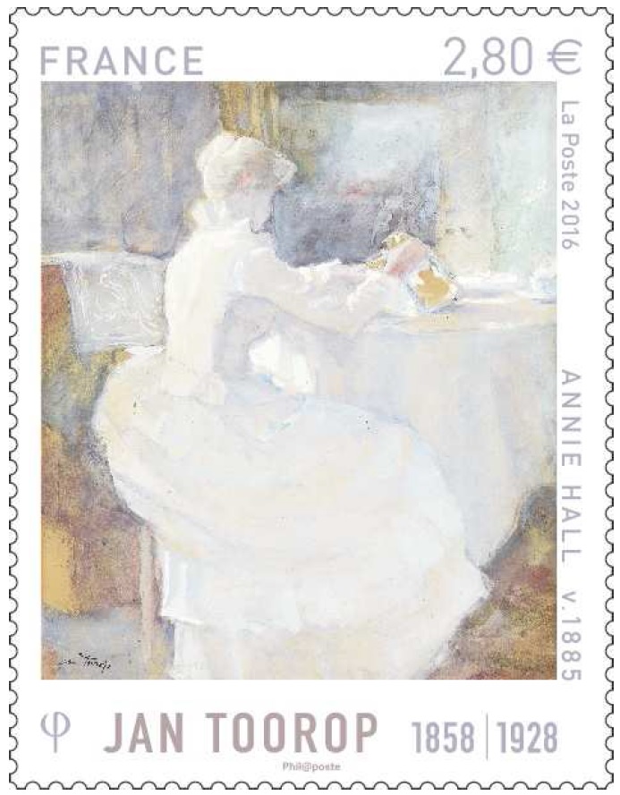 Jan Toorop 1858 - 1928 Annie Hall v. 1885