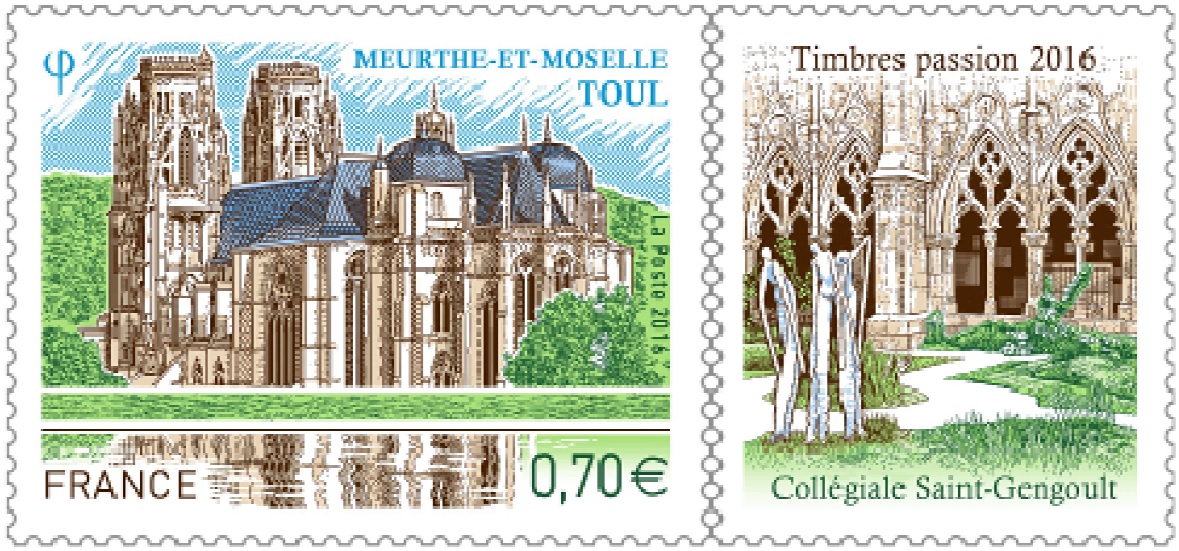 MEURTHE-ET-MOSELLE TOUL Timbres passion 2016
