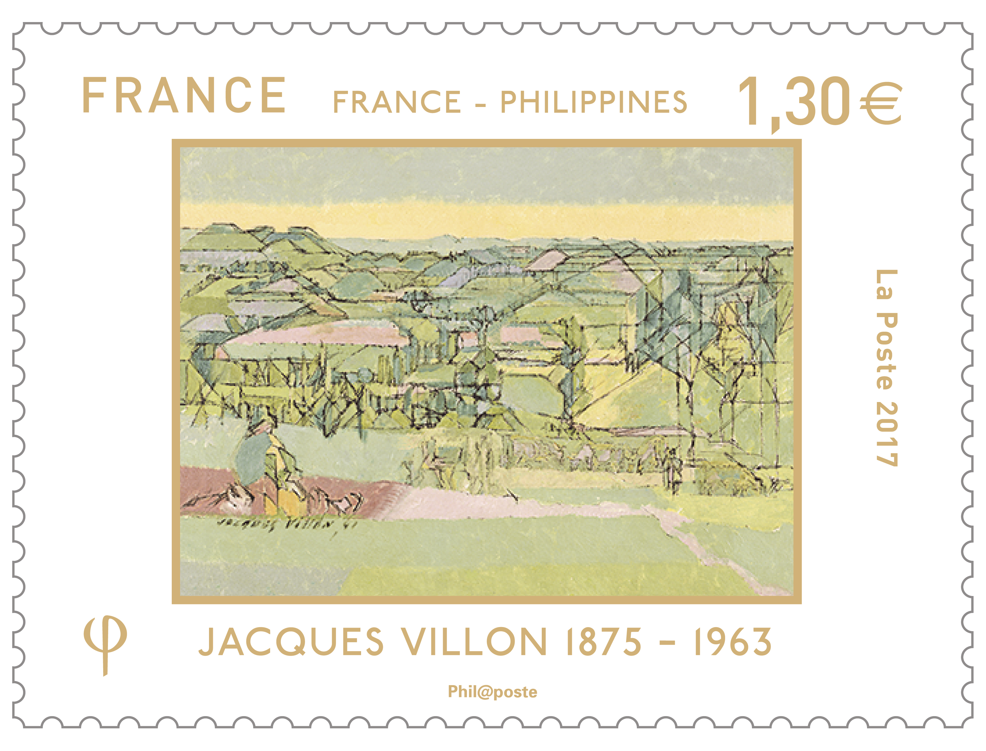 France - Philippines - Jacques Villon 1875 - 1963