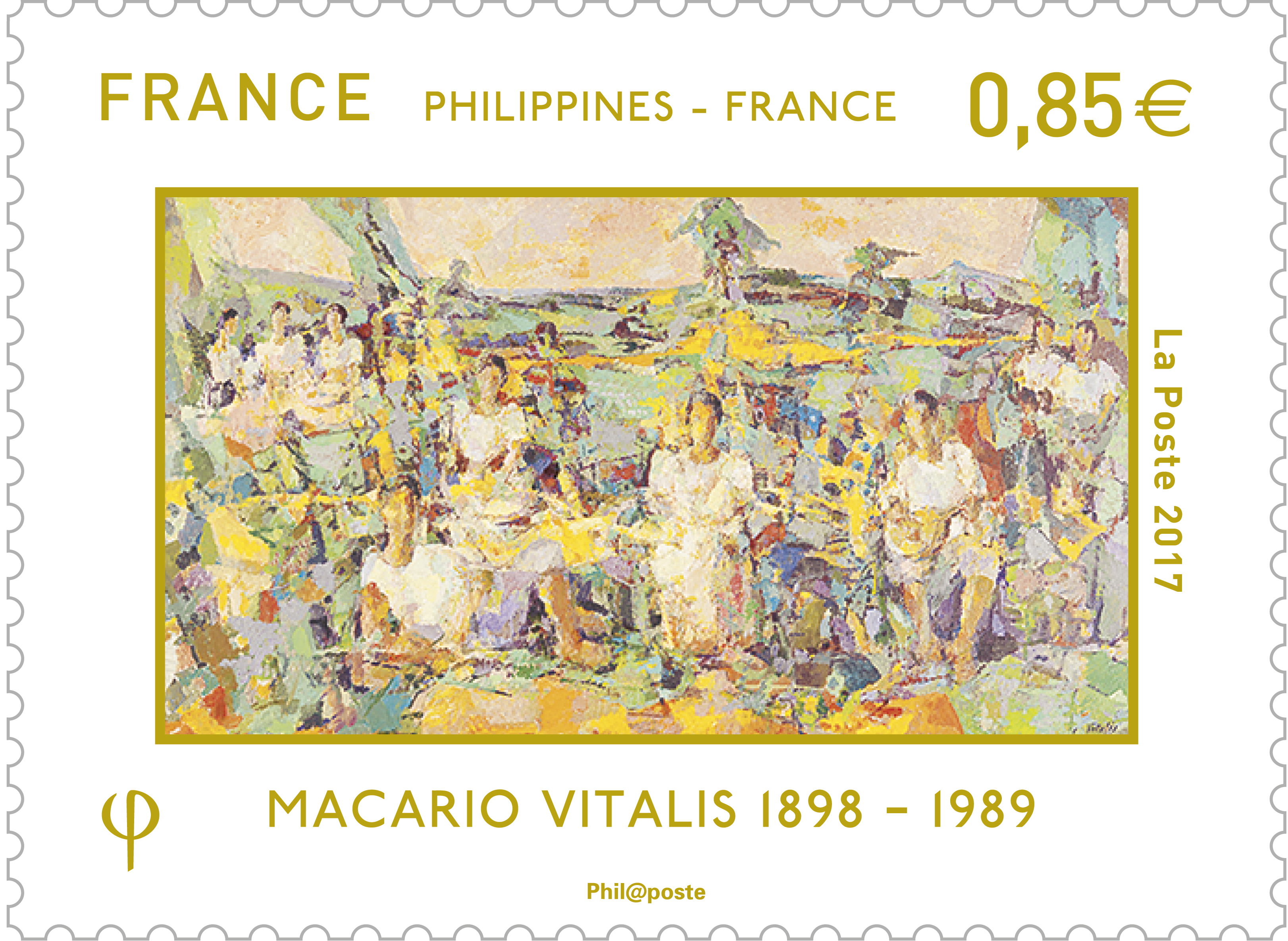 Philippines - France - Macario Vitalis 1898 - 1989