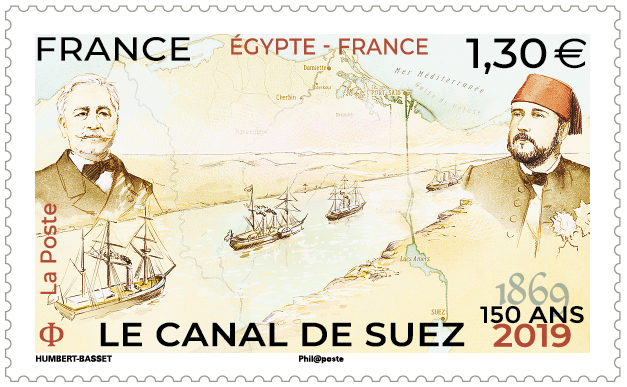 ÉGYPTE-FRANCE LE CANAL DE SUEZ 150 ANS 1869-2019