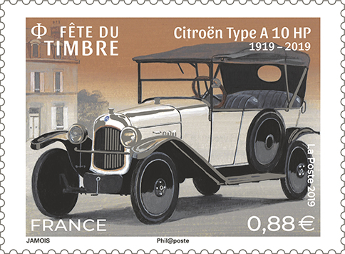 Fête du Timbre 2019 Citroën Type A 10 HP 1919-2019