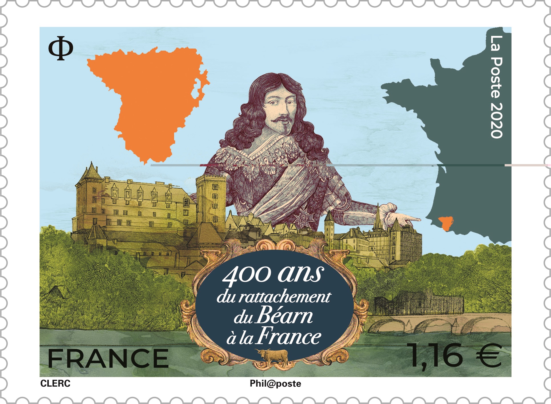 400 ans du rattachement du Béarn à la France.