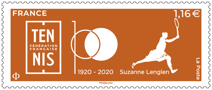 Fédération française - Tennis - SUZANNE LENGLEN 1920-2020