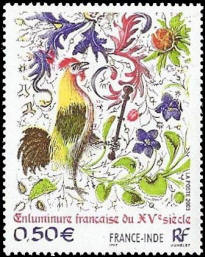 Enluminure française du XVe siècle FRANCE-INDE
