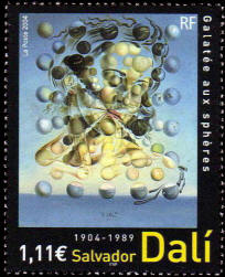 Salvador Dali 1904-1989 Galatée aux sphères
