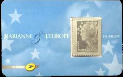 Marianne & l'Europe en argent