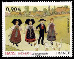 HANSI 1873-1951 La Promenade