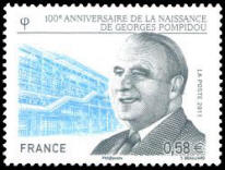 100e anniversaire de la naissance de Georges Pompidou