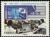 1961 - 2011 cinquantenaire du CNES