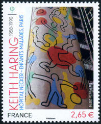 Keith Haring 1958-1990 Hôpital Necker - Enfants malades, PARIS