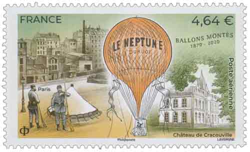 Ballons Montés 1870 - 2020 - Le Neptune J.Duruof