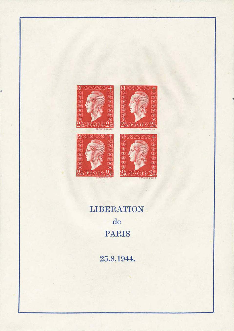 LIBÉRATION de PARIS 25.8.1944