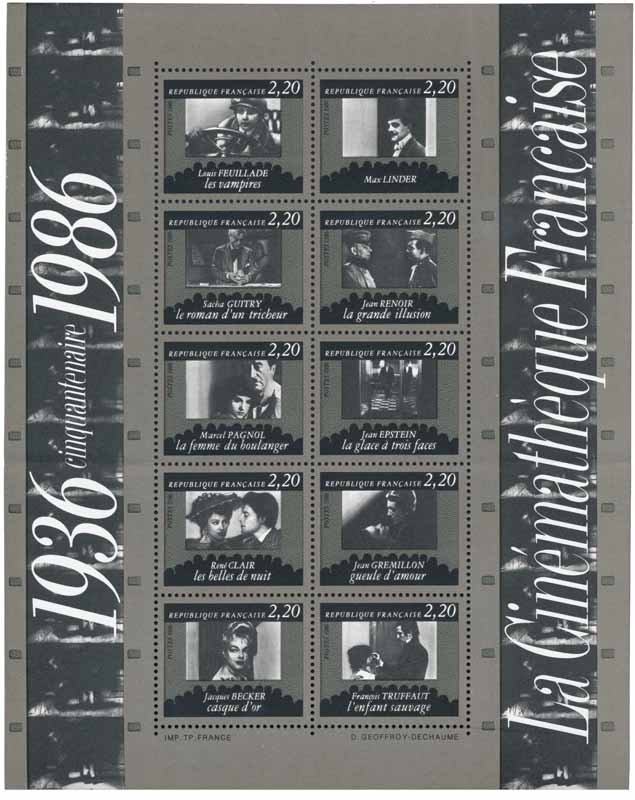 La cinémathèque Française 1936-1986