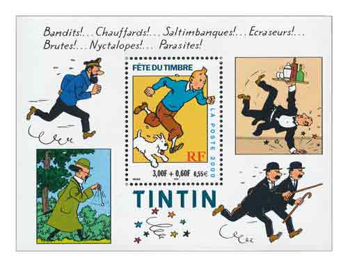 Fête du Timbre Tintin