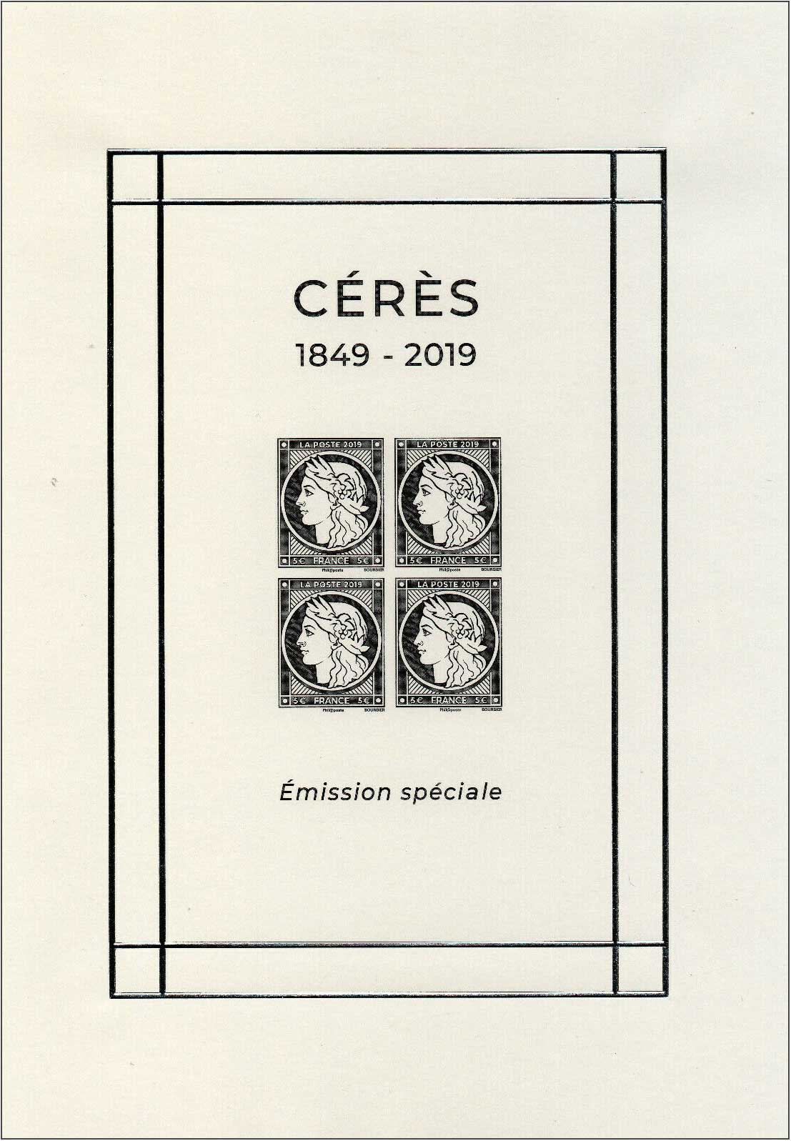 CÉRÈS 1849 - 2019