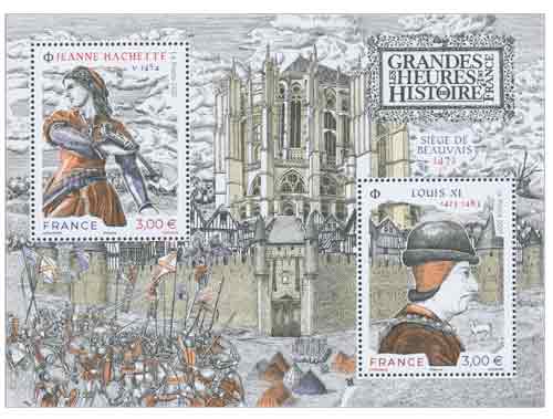  LES GRANDES HEURES DE L’HISTOIRE DE FRANCE - Jeanne Hachette v 1454 –