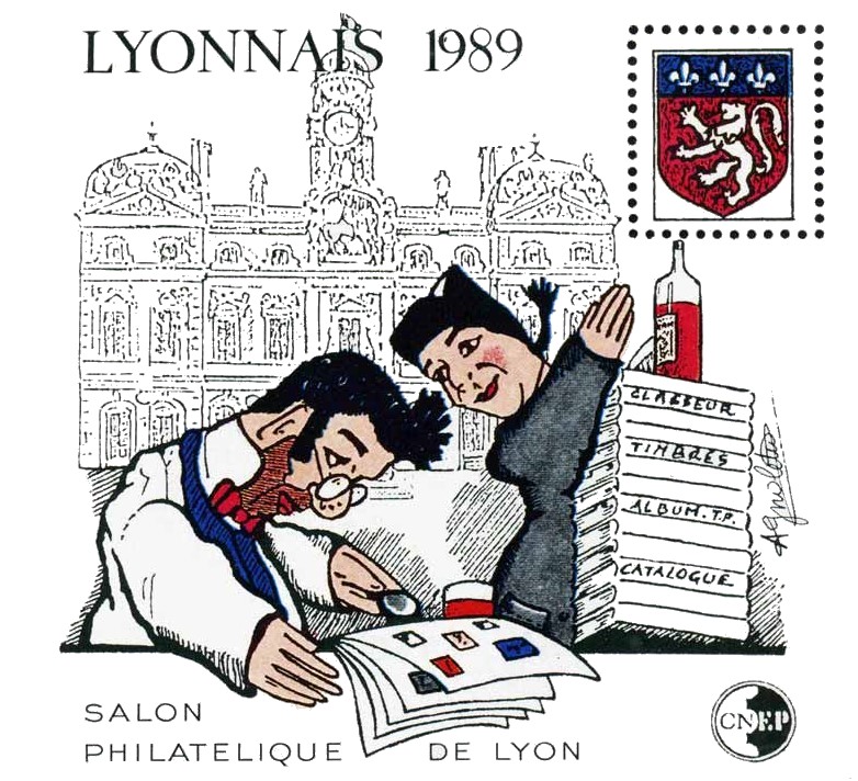 Lyonnais Salon philatélique de Lyon CNEP
