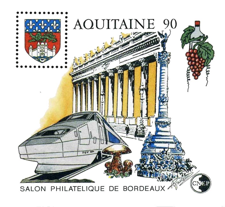 Aquitaine Salon philatélique de Bordeaux CNEP