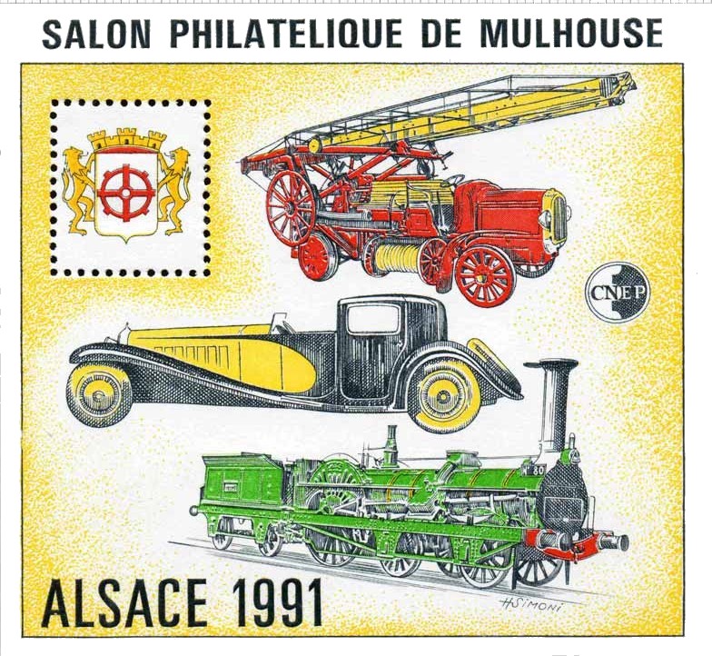 Alsace Salon philatélique de Mulhouse CNEP