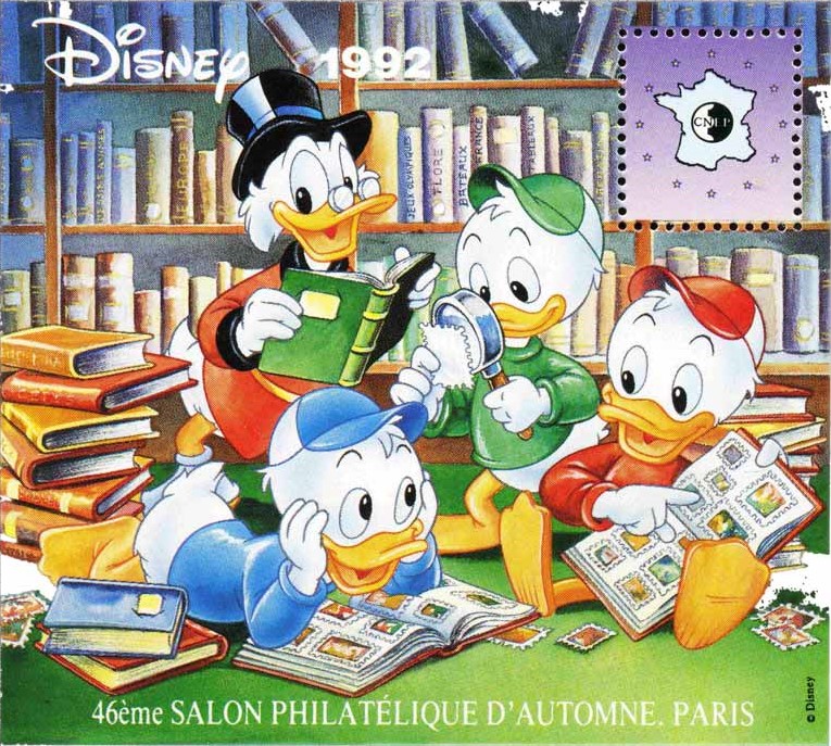 Disney 46e Salon philatélique d'automne Paris CNEP