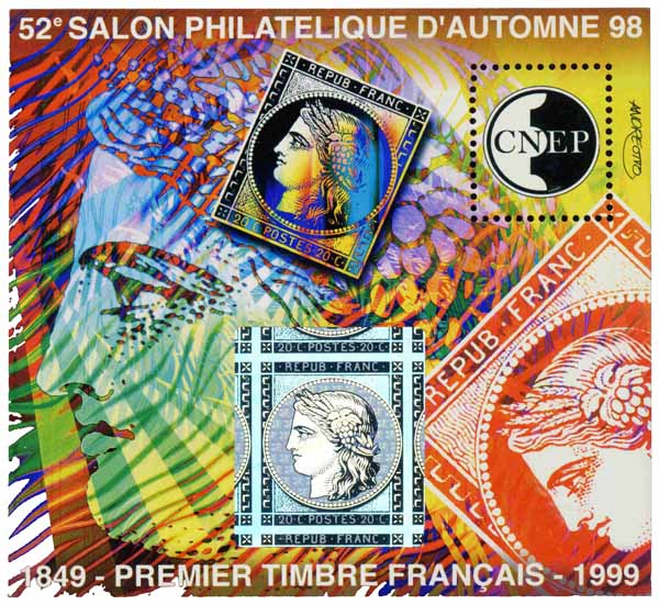 52e Salon philatélique d'automne Paris CNEP