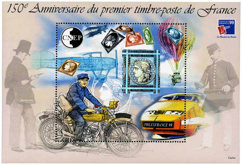 Philexfrance le mondial du timbre 150e Anniversaire du premier timbre-