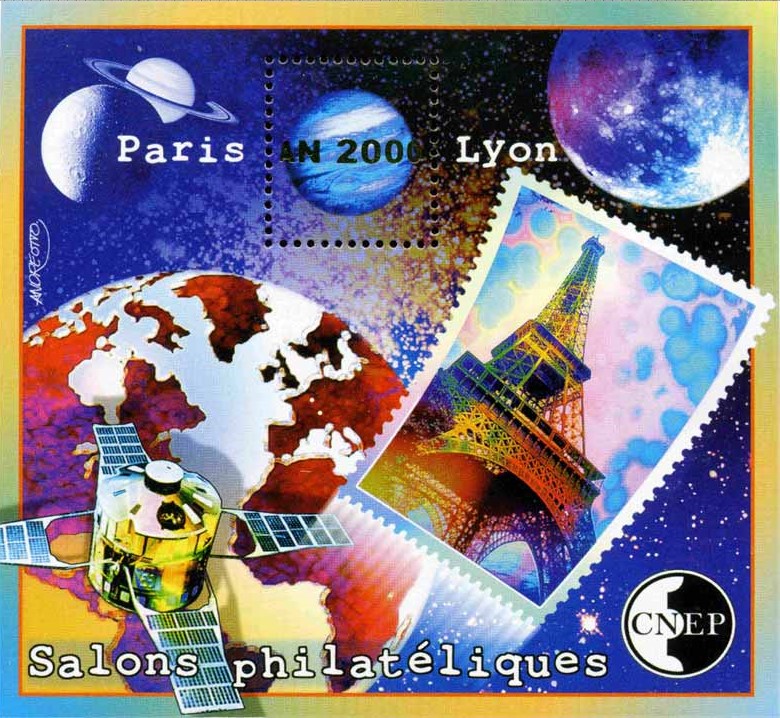 Salons philatéliques Paris An 2000 Lyon CNEP