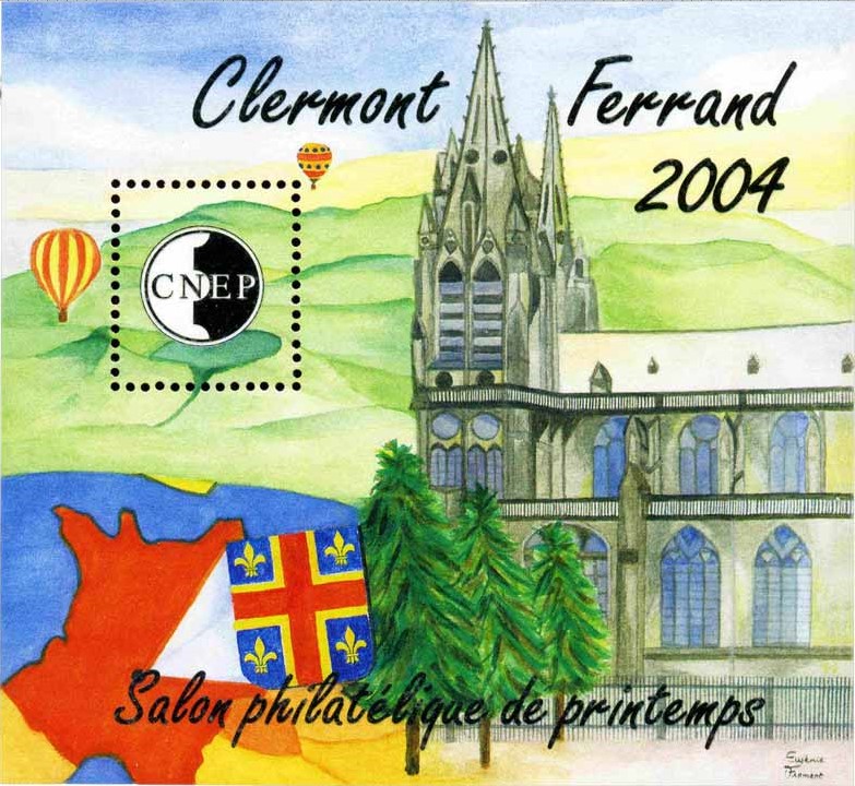 Salon philatélique de printemps Clermont-Ferrand CNEP