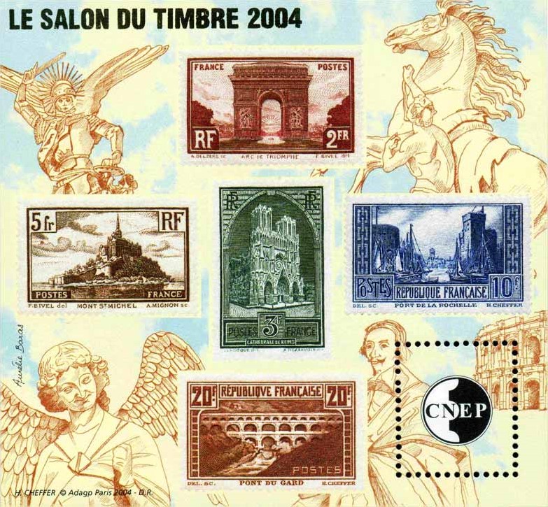 Le salon du timbre CNEP