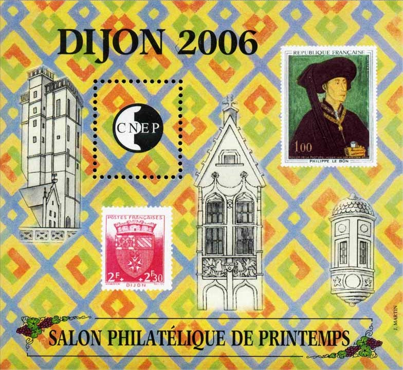 Salon philatélique de printemps Dijon CNEP