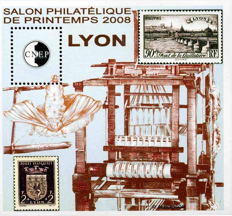 Salon philatélique de printemps Lyon CNEP