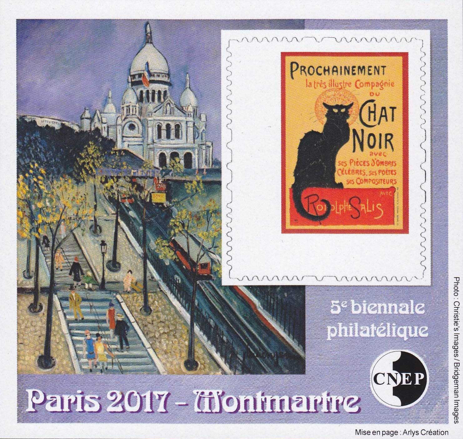 Paris 2017 Montmartre 5e biennale philatélique