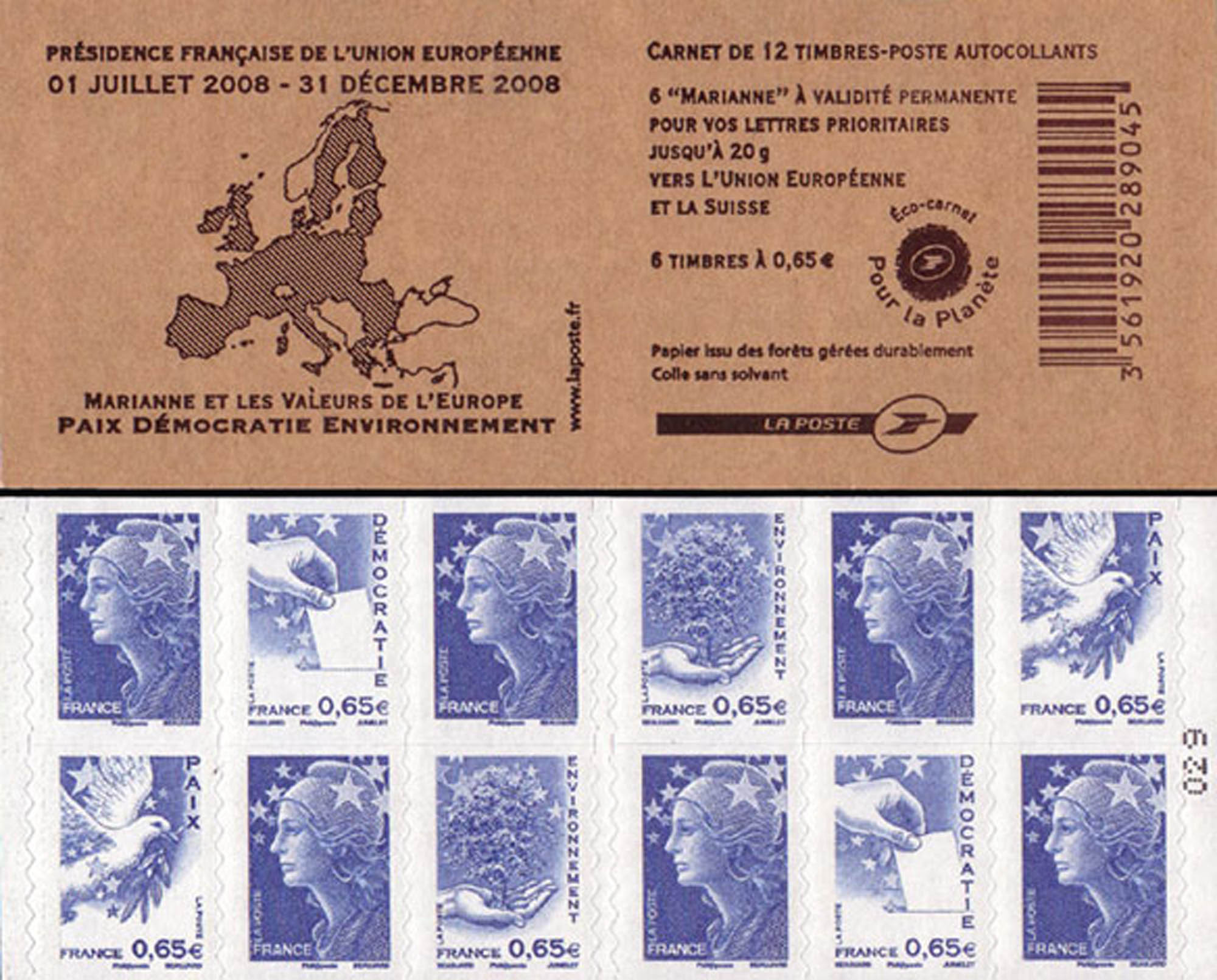 Présidence française de l'union européenne 01 juillet 2008 - 31 décemb