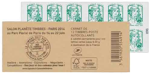 Carnet Salon planète timbres au Parc Floral de Paris du 14 au 22 juin 