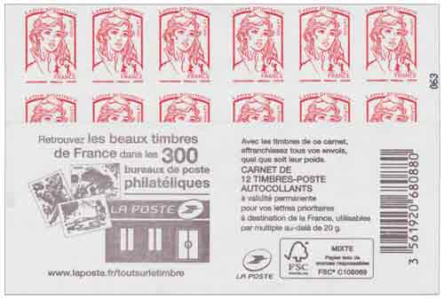 Retrouvez les beaux timbres de France dans les 300 bureaux de poste ph