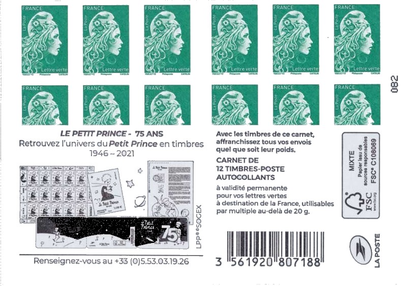 Carnet Marianne - Petit Prince