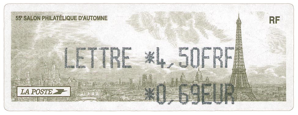 55e SALON PHILATÉLIQUE D'AUTOMNE