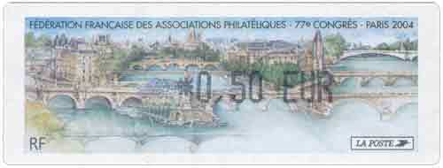 Fédération Française des associations philatélique - 77 ᵉ Congrès - Pa