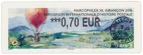 Marcophilex XL 2016 Jurançon exposition internationale d’histoire post