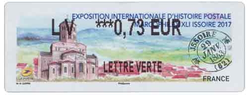 Exposition internationale d'histoire postale - Marcophilex XLI Issoire