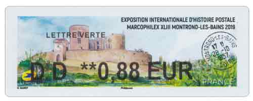 Exposition internationale d'histoire postale Marcophilex XLIII Montron