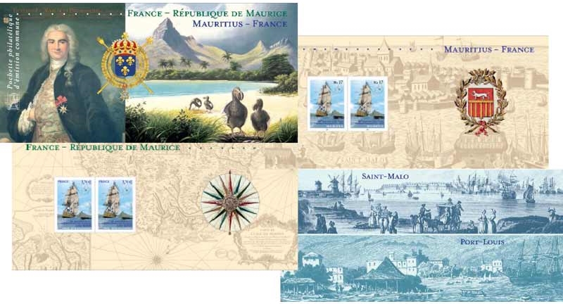 France - République de Maurice - Mauritius - France