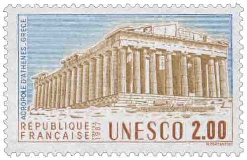 UNESCO ACROPOLE D'ATHÈNES - GRÈCE