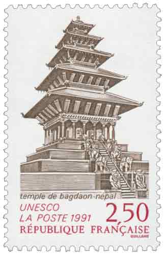 UNESCO Temple de Bagdaon - Népal