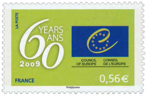 Conseil de l’Europe 60 ans / Council of Europe 60 years/ans