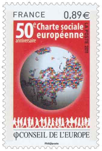 Conseil de l'Europe 50e charte sociale européenne