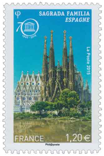 UNESCO Sagrada Familia Espagne